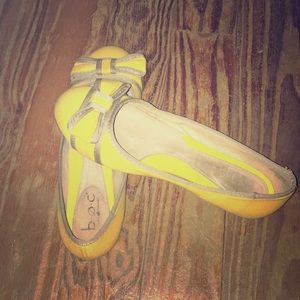 B.O.C Yellow Bow Flats